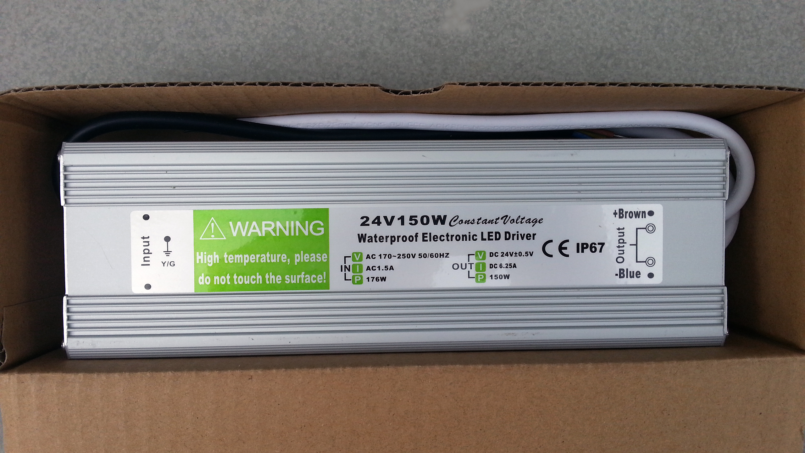 IP67_waterproof_150W_24V_output_power_supply_LED_driver